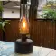 Stolna lampa Olia USB IP44 black,4