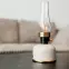 Stolna lampa Olia USB IP44 beige,2