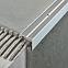 Stepnica profil s utorom LSSR 42X22 1,0m srebro,2