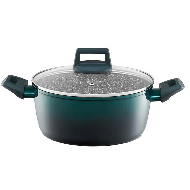 Lonac 20cm 2,3L sa poklopom Ambition Ombre Green indukcija