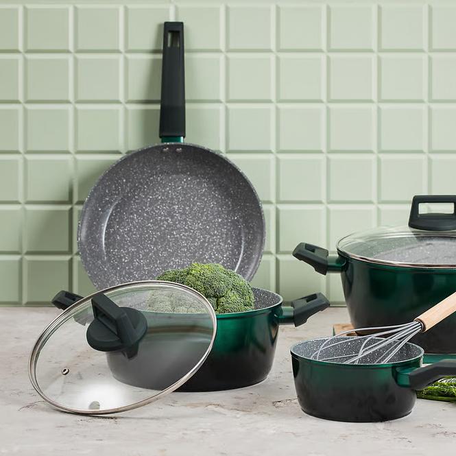 Lonac 20cm 2,3L sa poklopom Ambition Ombre Green indukcija