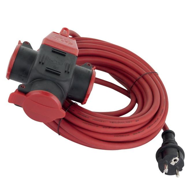 PRODUŽNI KABEL 10M H07RN-F 3G1.5 MM2 IP44 3680W 006716,3