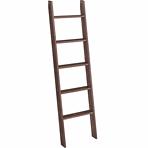 Ljestve za kupaonicu Rustic burgund 43,6x8x160