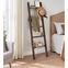 Ljestve za kupaonicu Rustic burgund 43,6x8x160,4