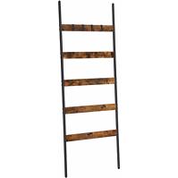 Ljestve za kupaonicu Rustic 2 smeđa/crna 60x176