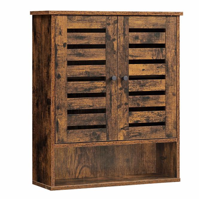 Viseći kupaonski ormarić Foggia Rustic Brown
