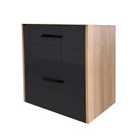 Ormarić za kupaonicu Eden D60 hrast craft/grafit