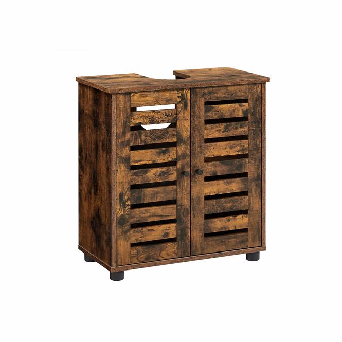Ormarić za kupaonicu Foggia Rustic Brown