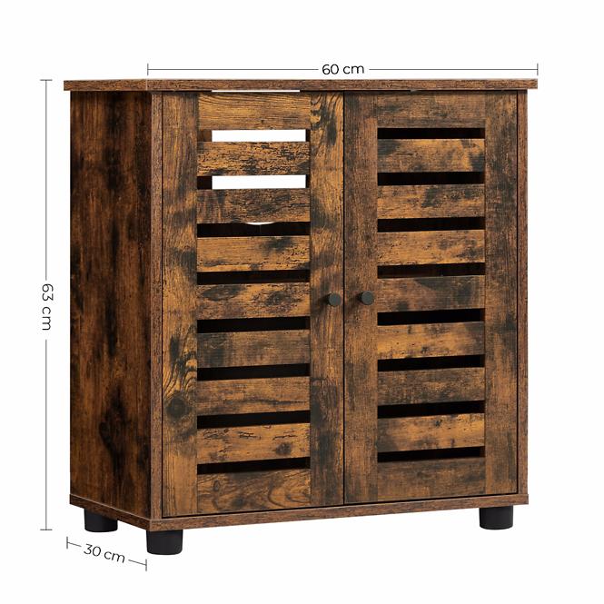 Ormarić za kupaonicu Foggia Rustic Brown