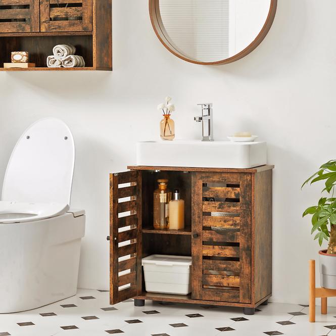 Ormarić za kupaonicu Foggia Rustic Brown