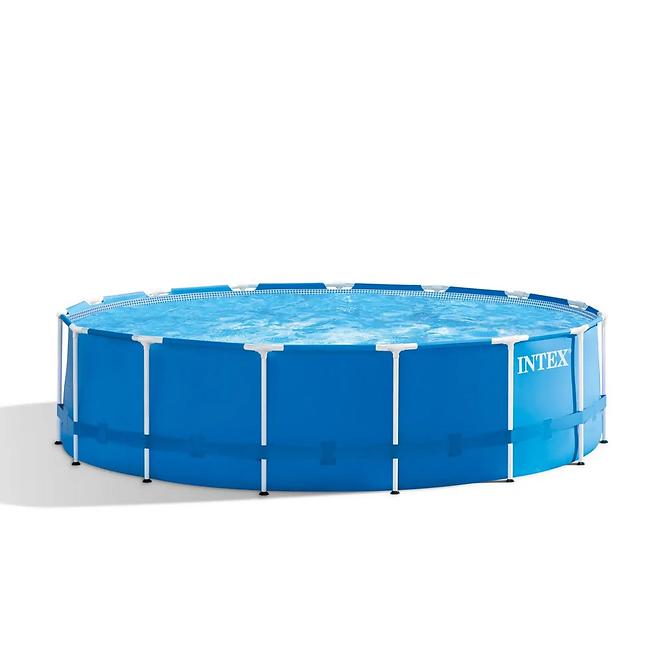 Bazen s metalnom konstrukcijom, Intex, okrugli, 457 x 122 cm, 28242GN