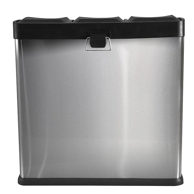 Kanta za smeće s pedalom ftc1738a 60L (3x20L) srebrna