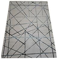 Tepih Kingston 1,4/1,9 9136a srebrni/sivi