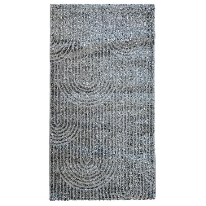 Tepih Frisee Lucca 0,8/1,5 E652a tamno sivi