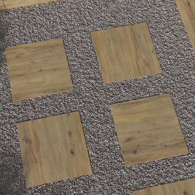 Pločica za terasu Garden Wood Rustbrown 59,7x59,7x2,0