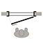 Ulazna vrata Selene 80D antracit,2