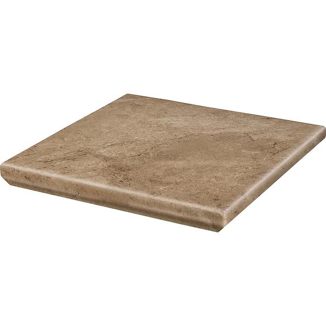 Pločica za gazište stepenica Narożna Kapinos Mattone Pietra Beige 33/33
