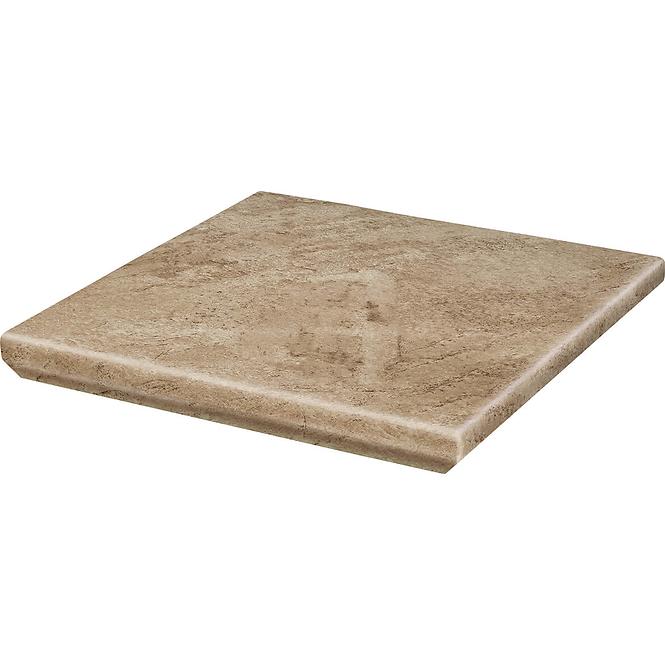 Pločica za gazište stepenica Narożna Kapinos Mattone Pietra Beige 33/33