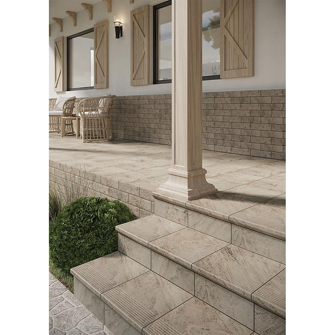 Fasadna pločica Mattone Pietra Beige 24,5/6,6