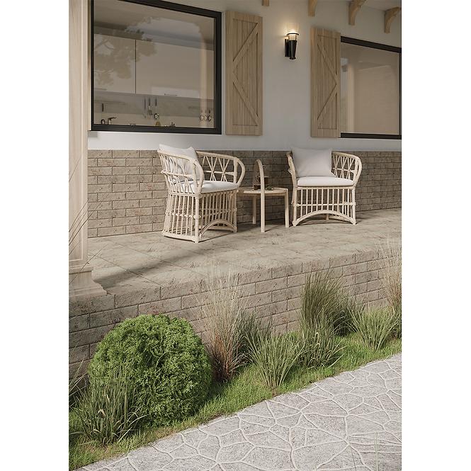 Fasadna pločica Mattone Pietra Beige 24,5/6,6