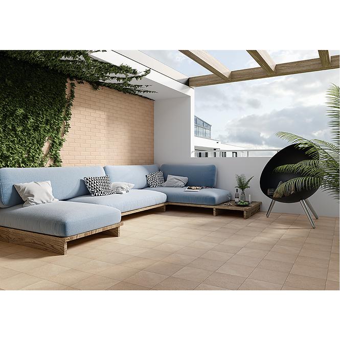 Fasadna pločica Mattone Sabbia Beige 24,5/6,6