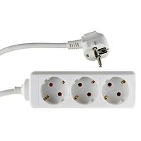 PRODUŽNI KABEL S UTIČNICAMA BIJELE BOJE SCHUKO 3XG 1.4M