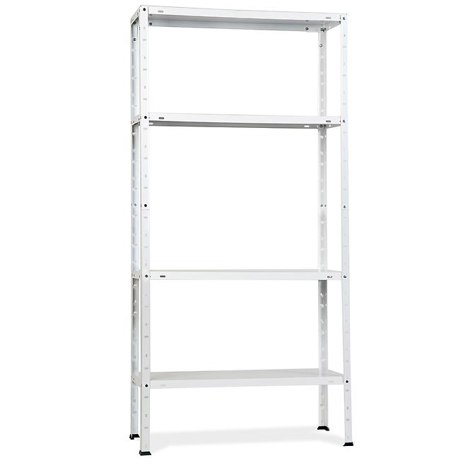 Metalni Regal za skladištenje 147x75x30 cm 4 police/40 kg