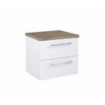 Kupaonski set Boa Vista 50 2s white (ormarić + radna ploča)