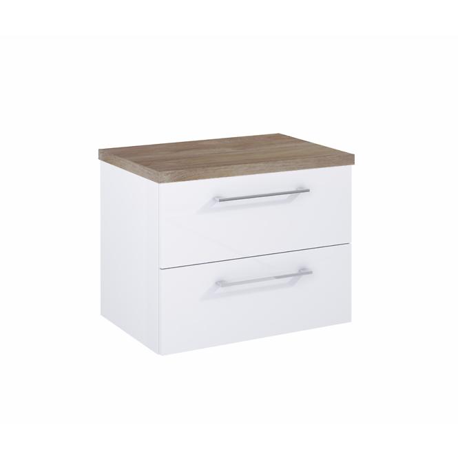 Kupaonski set Boa Vista 60 2s white (ormarić + radna ploča)