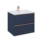 Kupaonski set ormarić s umivaonikom Merkado 60 2S Navy Blue
