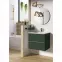 Kupaonski set ormarić s umivaonikom Merkado 60 2S Forest Green,3