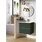 Kupaonski set ormarić s umivaonikom Merkado 60 2S Forest Green,3