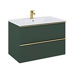 Kupaonski set ormarić s umivaonikom  Merkado 80 2S Forest Green