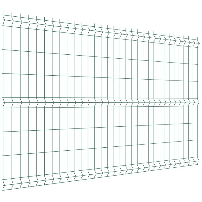 Panel 3D FI 3.1 80X200 H-1530x2500 pocincan + RAL6005