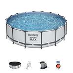 Bazen s metalnom konstrukcijom i pumpom Steel Pro Max, okrugli, 488 x 122 cm, 5612Z