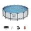 Bazen s metalnom konstrukcijom i pumpom Steel Pro Max, okrugli, 488 x 122 cm, 5612Z