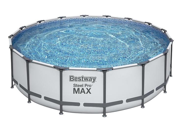Bazen s metalnom konstrukcijom i pumpom Steel Pro Max, okrugli, 488 x 122 cm, 5612Z