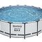 Bazen s metalnom konstrukcijom i pumpom Steel Pro Max, okrugli, 488 x 122 cm, 5612Z,2