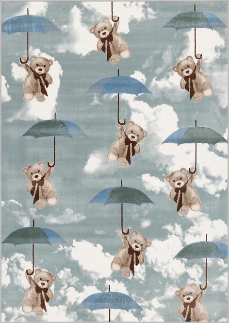 Tepih FD Sensi Teddies 1,33/1,9 boja mente