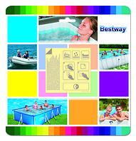 Sada nalepnica za popravku bazena BESTWAY, 62091