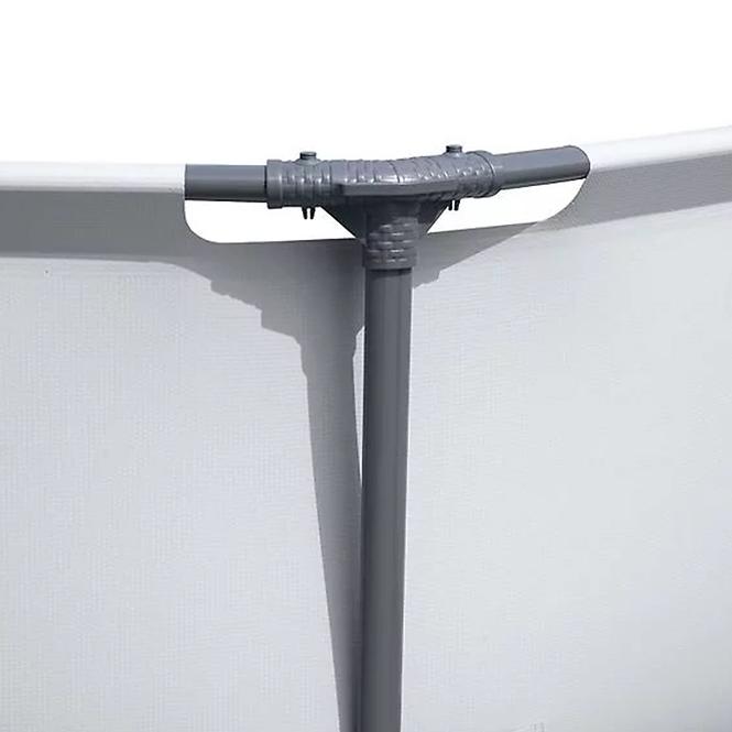 Bazen s okvirom Steel Pro, okrugli,305 x 76 cm, 56406