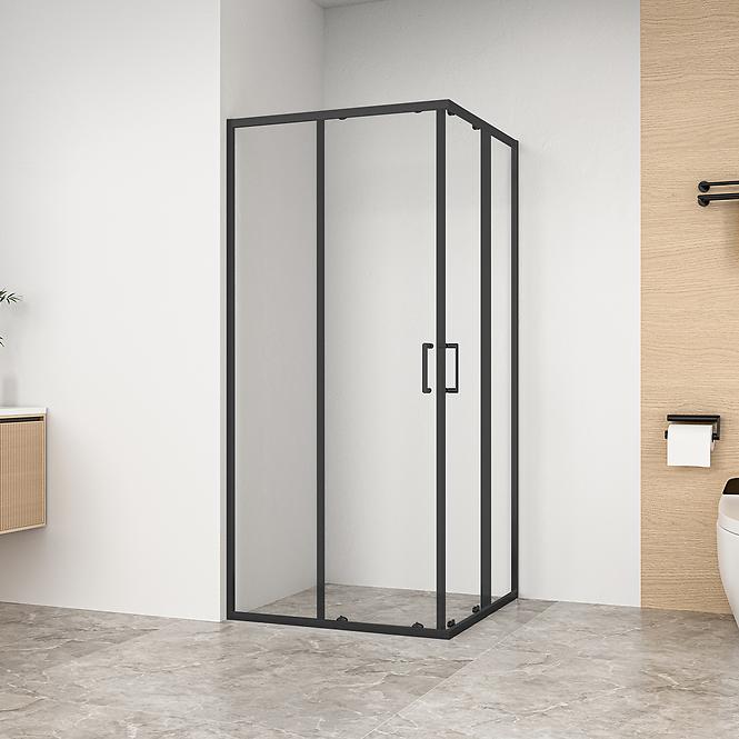 Tuš kabina Rio 90x90x190 black