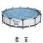Bazen s metalnom konstrukcijom i pumpom, Steel Pro Max, okrugli, 305 x 76 cm, 56438,10