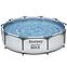 Bazen s metalnom konstrukcijom i pumpom, Steel Pro Max, okrugli, 305 x 76 cm, 56438,2