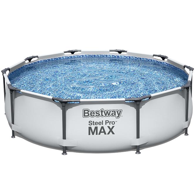 Bazen s metalnom konstrukcijom i pumpom, Steel Pro Max, okrugli, 305 x 76 cm, 56438