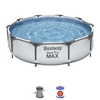 Bazen s metalnom konstrukcijom Steel Pro Max 3,05x0,76 m, Bestway 56408