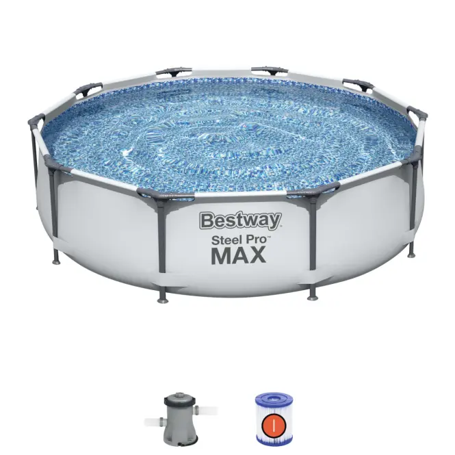 Bazen s metalnom konstrukcijom Steel Pro Max 3,05x0,76m s priborom, Bestway 56408