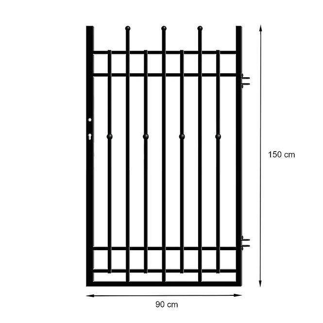 FURTKA BREMA PRAWA MALOWANA PROSZKOWO W6159.