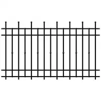 Ograda Brema 117,5x200 RAL9005 W6161