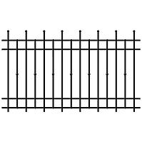 Ograda Brema 117,5x200 RAL9005 W6161